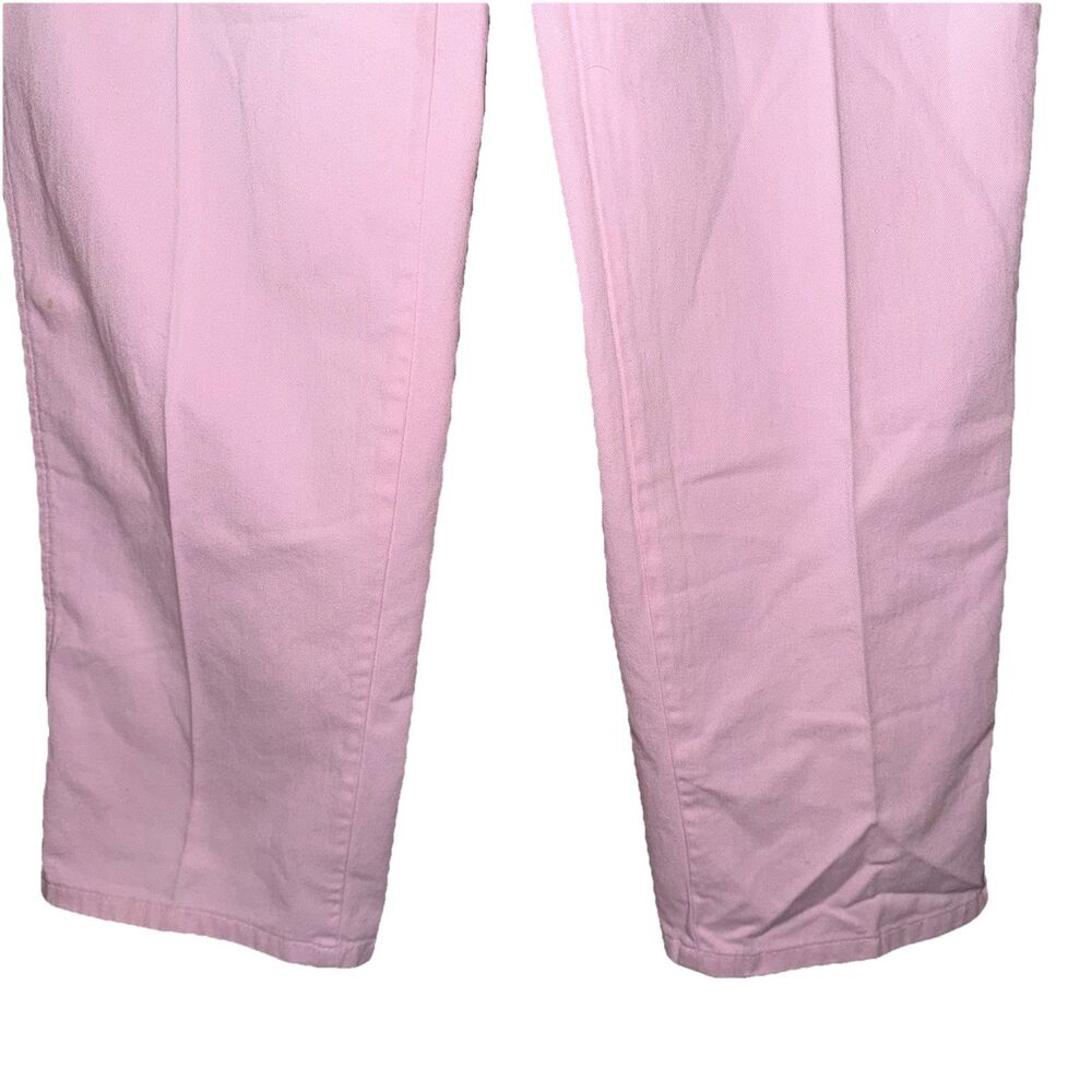 Vintage Polo Ralph Lauren Pink Pleated Palm Desert Pant Ivy League NOS 33x36 - Picture 5 of 16